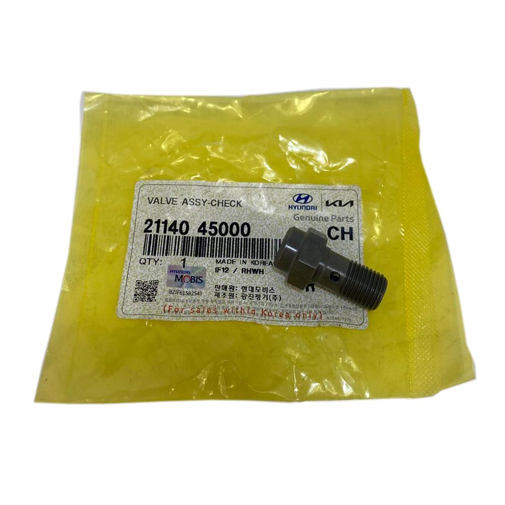 Болт крепления масляной форсунки с обратным клапаном Hyundai HD-65/72/78 D4DD Евро-3 | Оригинал